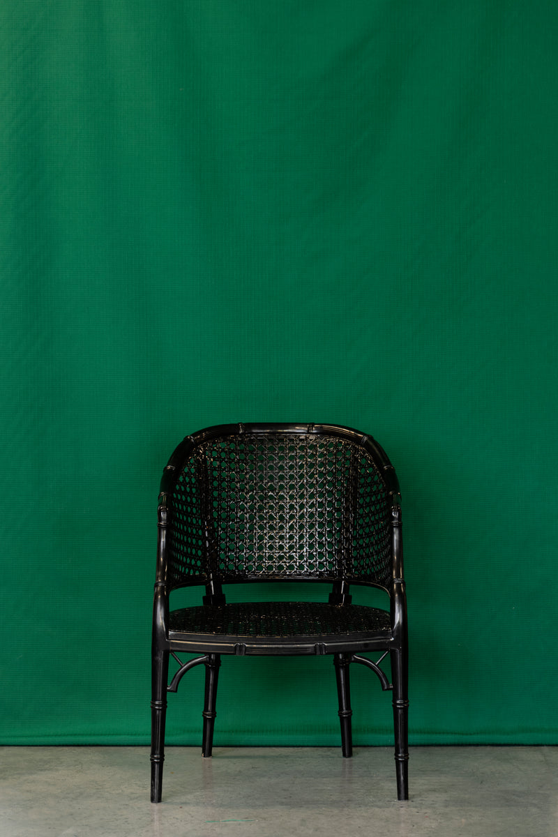 Faux bamboo chair