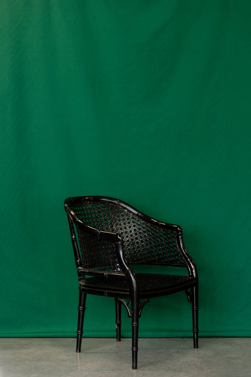 Faux bamboo chair