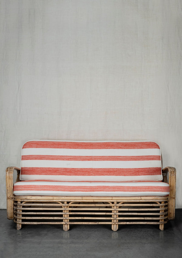 Art Deco Cane Sofa & Armchair