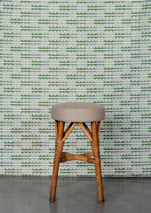 Pair of French 1920's Upholstered Stools