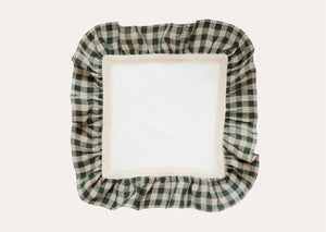 Moss Green Check Set of 2 Napkins
