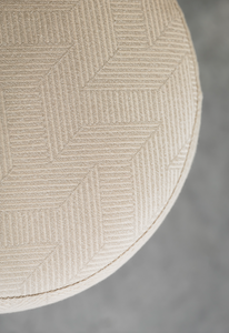 Pair of French 1920's Upholstered Stools