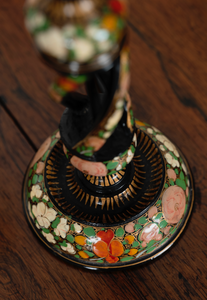 Kashmiri Papier-Mâche Table Lamps