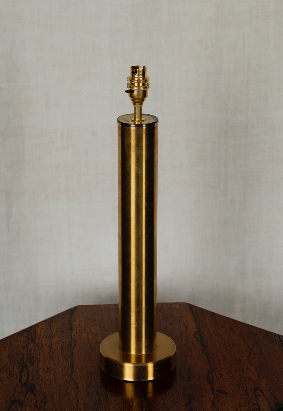 Pair of Brass Table Lamps by Kosta Elarmatur, Sweden