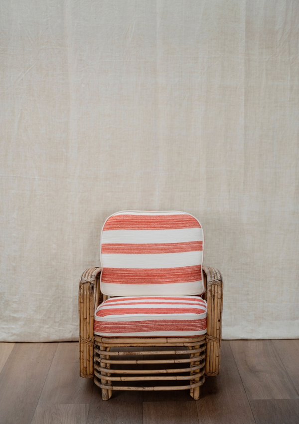 Art Deco Cane Sofa & Armchair